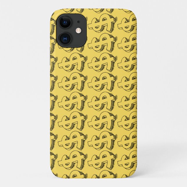Coques Case-Mate iPhone dollar or (Dos)