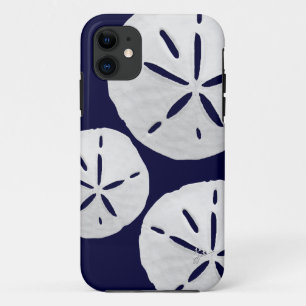 Case-Mate iPhone Case Dollars de sable blanc bleu de la marine de plage 