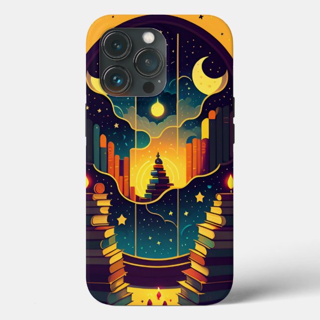 Coques Case-Mate iPhone Domaine Magique Des Livres (Verso)