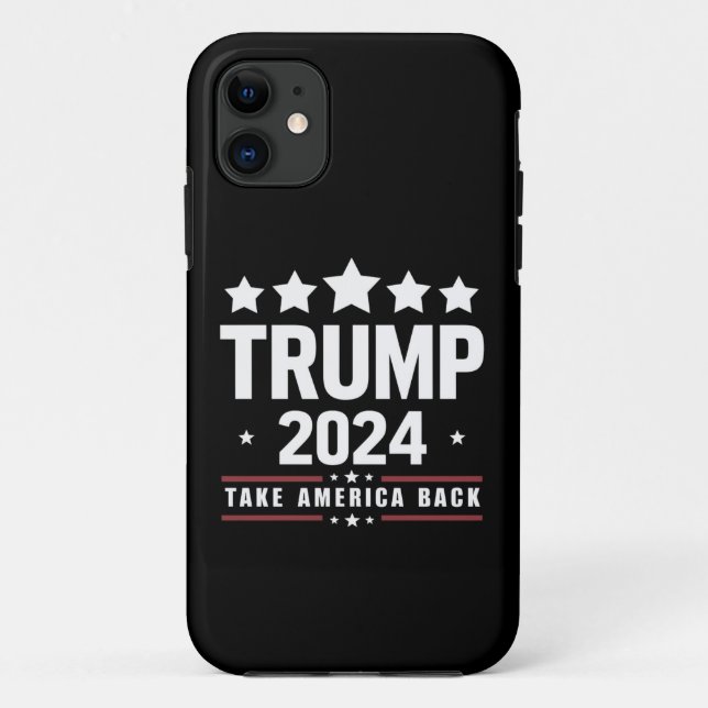 Coques Case-Mate iPhone Donald Trump 2024 redonne l'élection américaine (Dos)