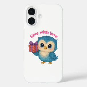 Coques iPhone 16 Donner avec amour - Message sincère iPhone 16 Coqu