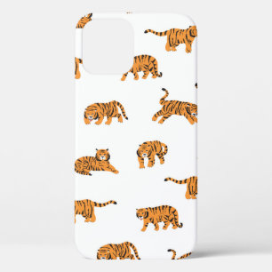 Case-Mate iPhone Case Doodle animal tigre japonais sans soudure main vin