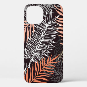 Case-Mate iPhone Case Doodle Palm : Motif Leafy Dessiné À La Main.