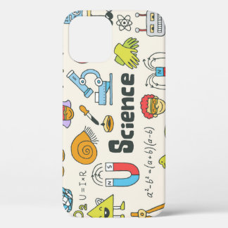 Case-Mate iPhone Case Doodles de science : Ensemble d'écoles à main.