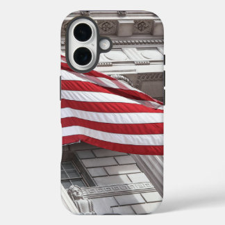 Coques iPhone 16 Dossier téléphonique American Flag