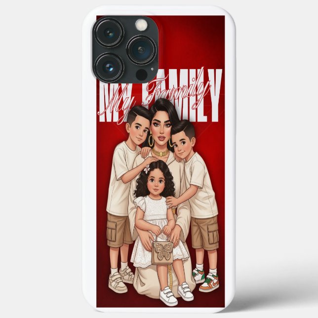 Coques Case-Mate iPhone Dossier téléphonique familial marocain personnalis (Verso)