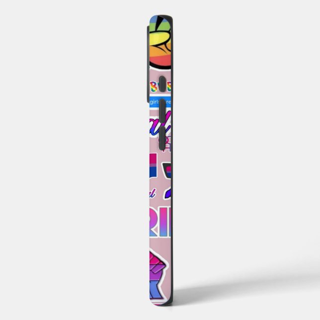 Coques Case-Mate iPhone Dossier téléphonique LGBTQ+ (Verso / Gauche)