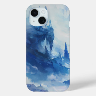 Coque Pour iPhone 15 Dossier téléphonique Majestic Icebound Peaks