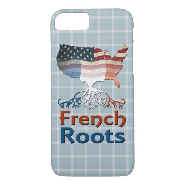 Coques Case-Mate iPhone Dossier téléphonique mobile des racines françaises (Dos)