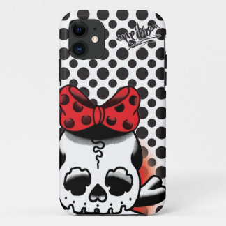 Case-Mate iPhone Case Dot Dokuro-Chan White