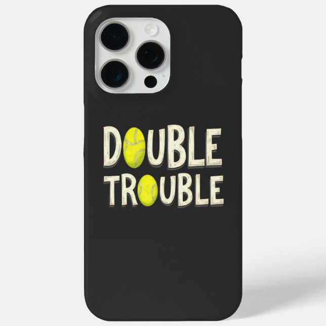 Coques Case-Mate iPhone Double difficulté Funny Tennis Balls (Verso)