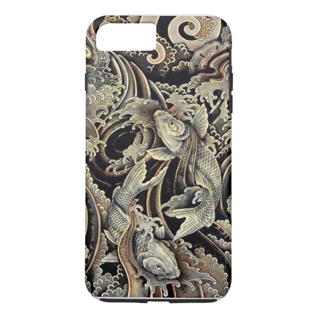 Coques Case-Mate iPhone Double Koi (Dos)