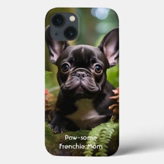 Case-Mate iPhone Case 🐶💛Douce chiot Frenchie dans une jungle