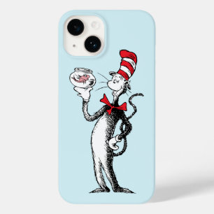 Coque Pour iPhone 14 Dr Seuss Chat dans le Casquette & Krinklebine