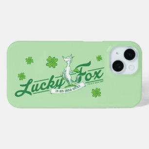 Coque Pour iPhone 15 Dr Seuss   Lucky Fox Dans Ses Chaussettes Irlandai