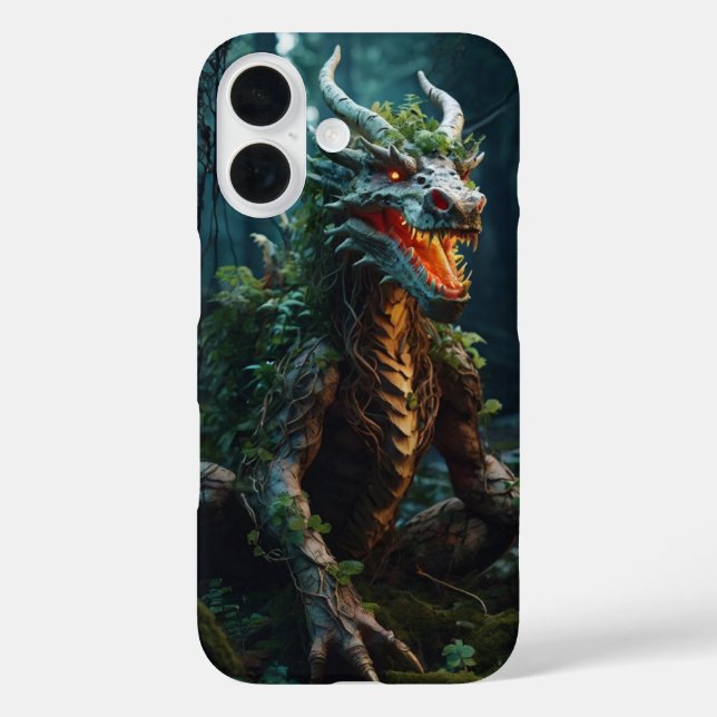 Coques Case-Mate iPhone Dragon à racines de forêt (Verso)