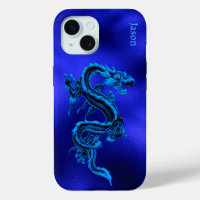 Dragon bleu personnalisé