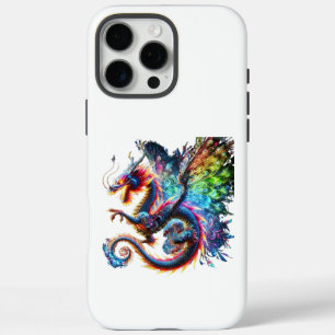 Coques iPhone 16 Pro Max Dragon de feu coloré