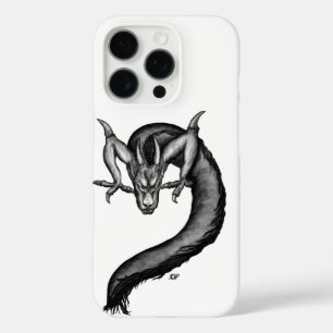 Coques iPhone 16 Pro Dragon en style tatouage