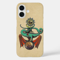 Dragon Médiéval Rouleau Scroll