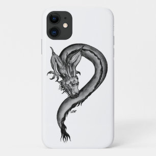 Case-Mate iPhone Case Dragon noir et blanc