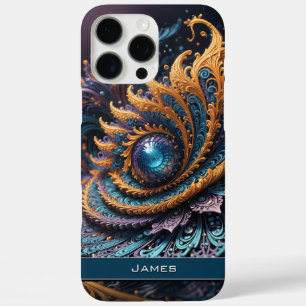 Coques iPhone 16 Pro Max Dragon Oeil moderne Abstrait Géométrique Nom fract