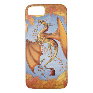 Coque Case-Mate Pour iPhone Dragon orange d'art d'imaginaire de nature