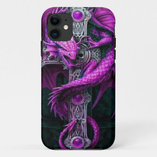 Etui iPhone Case-Mate Dragon pourpre