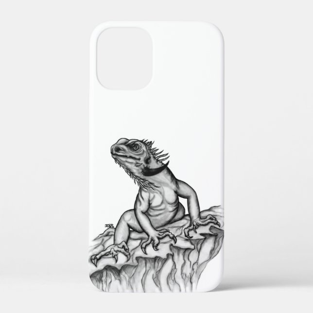 Coques Case-Mate iPhone Dragon sur le rocher (Verso)