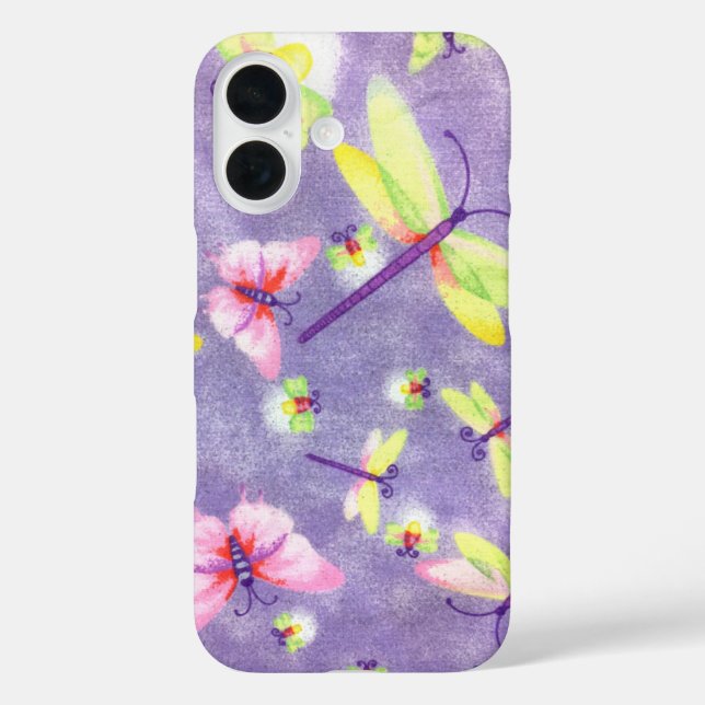 Coques Case-Mate iPhone Dragonflies et éclairs (Verso)