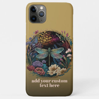 Case-Mate iPhone Case Dragonfly Fleur sauvage Cottagecore personnalisé