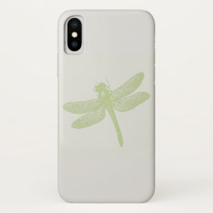 Coques Pour iPhone Dragonfly verte simple