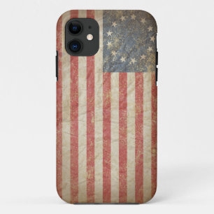 Coque iPhone 11 Drapeau 1776 des USA