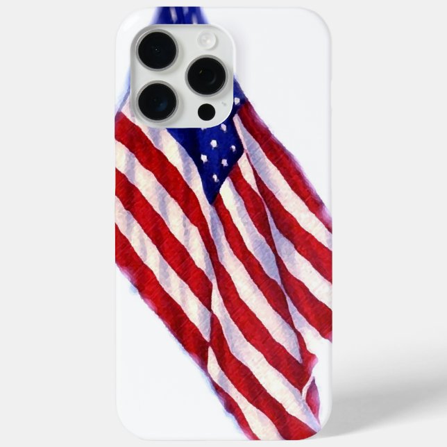 Coques Case-Mate iPhone Drapeau américain (Verso)