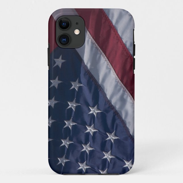 Coques Case-Mate iPhone Drapeau américain. (Dos)