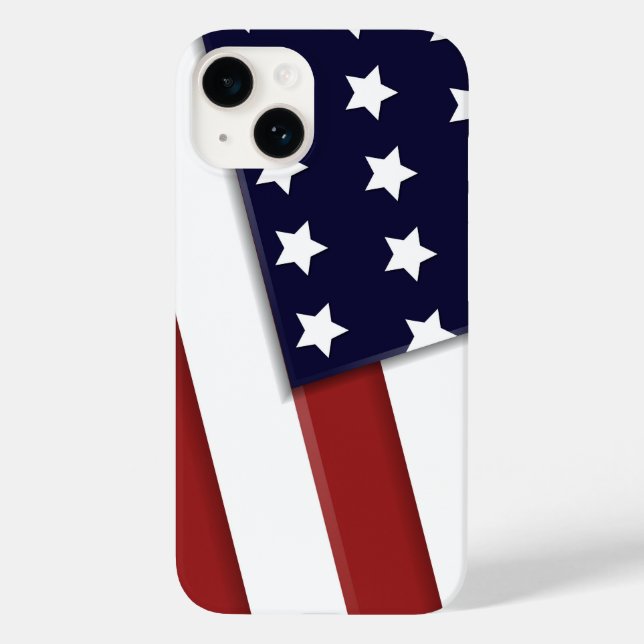 Coques Case-Mate iPhone Drapeau américain (Verso)