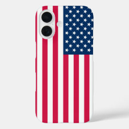 Coques iPhone 16 Drapeau américain