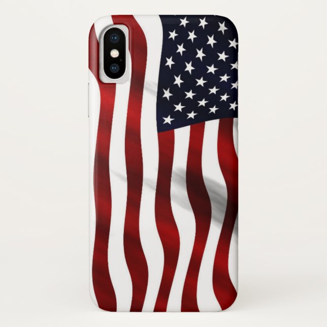 Coques Case-Mate iPhone Drapeau américain (Dos)