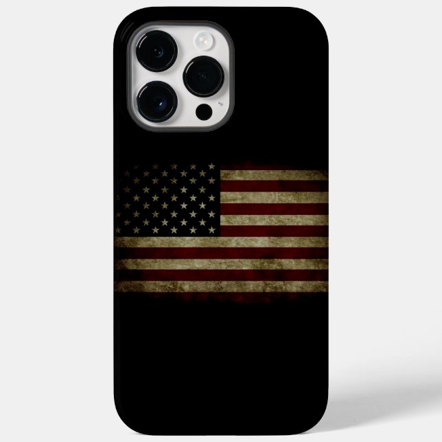 Coques Case-Mate iPhone Drapeau Américain  (Verso)