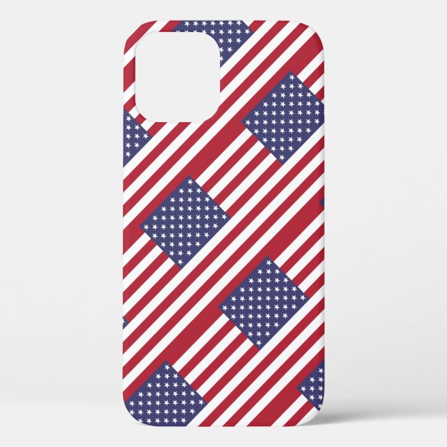 Coques Case-Mate iPhone Drapeau américain (Verso)