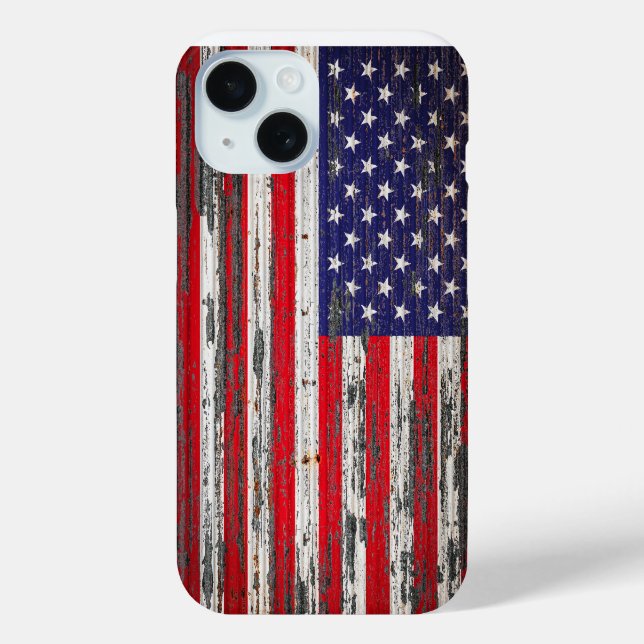 Coques Case-Mate iPhone Drapeau américain (Verso)
