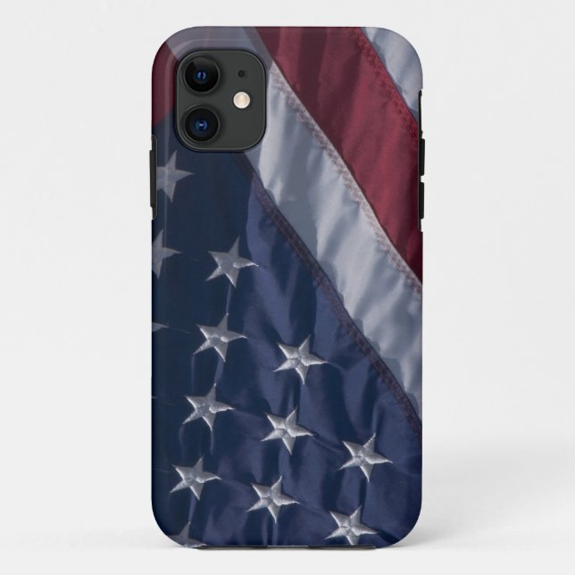 Coques Case-Mate iPhone Drapeau américain. (Dos)