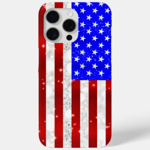 Coque iPhone 15 Pro Max Drapeau américain