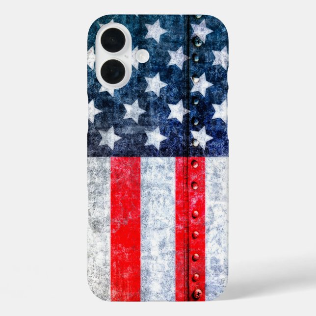 Coques Case-Mate iPhone Drapeau américain (Verso)
