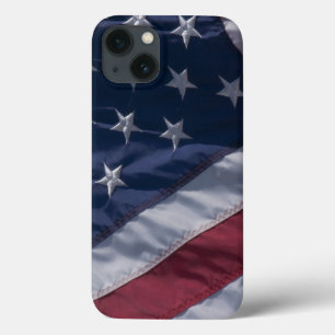 Etui iPhone 13 Drapeau américain.