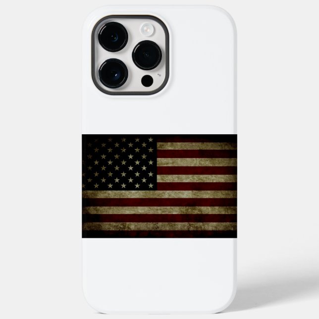 Coques Case-Mate iPhone Drapeau américain (Verso)