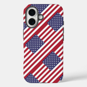 Coques iPhone 16 Drapeau Américain