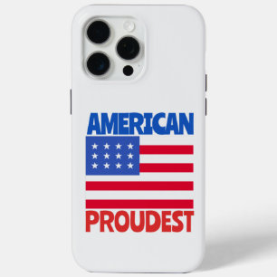 Coque iPhone 15 Pro Max Drapeau américain