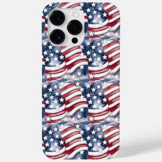 Coque Pour Pour iPhone 14 Pro Max drapeau américain