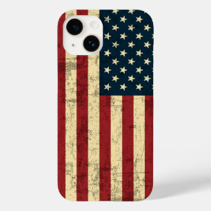 Coques Pour iPhone Drapeau américain âgé affligé